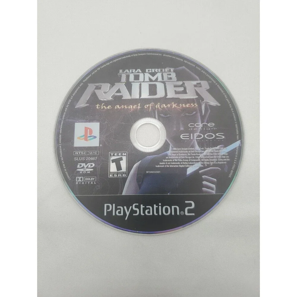 Lara Croft: Tomb Raider - The Angel of Darkness (PlayStation 2‎ PS2) CIB TESTED